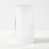 Zahnärzte sind wie Ananas. Mattglas Bierglas (Mittel)