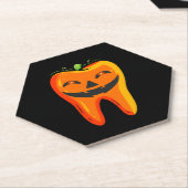 Zahnärzte Tooth Pumpkin Halloween Untersetzer (angewinkelt)