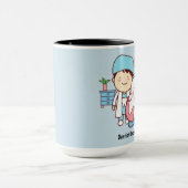 Zahnärzte und Zahnärzte Tasse (Zentrum)