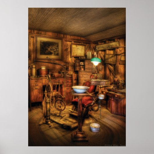 Zahnärzte - Zahnarztbüro + Poster (Vorne)