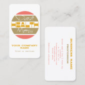 Zahnärzte, Zahnärzte Visitenkarte (Vorne/Hinten)