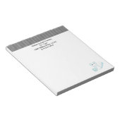 Zahnärzte - Zahnbüro - Anmerkungen Notizblock (angewinkelt)