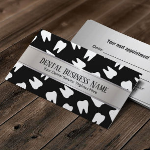 Zahnarzternennung Erinnerung Beruflich Zahnmedizin Terminkarte