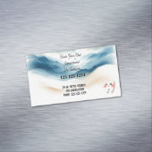 Zahnarzternennung Whimsistisch Magnetische Visitenkarte (Beispiel)