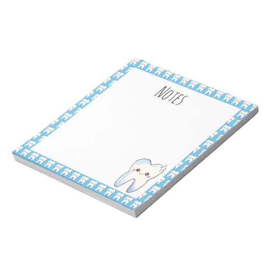 Zahnarzternennungsstand Notizblock (Rotiert)