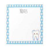 Zahnarzternennungsstand Notizblock (Vorderseite)