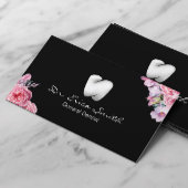 Zahnarztfloral Modernes Zahnlogo Zahnarztlogo Zahn Visitenkarte