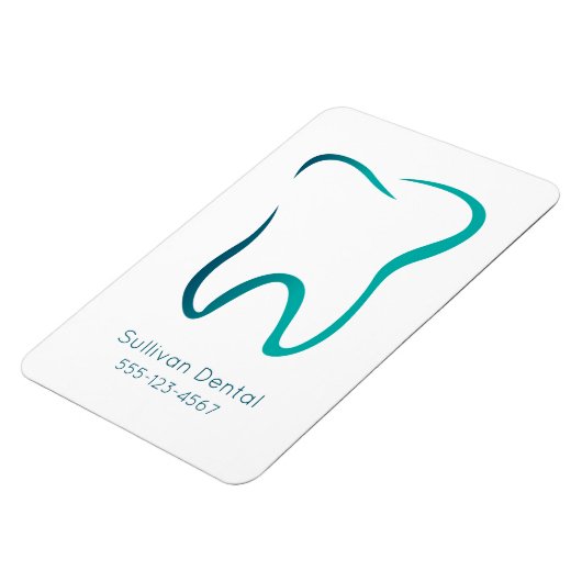 Zahnarztgewerbe Magnet (Linke Seite)