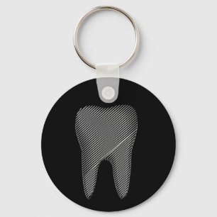 Zahnarztgrafik Schlüsselanhänger