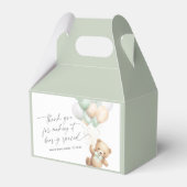 Zahnarztgrüne Geschlecht Neutral Bearly Wartedusch Geschenkschachtel (Vorderseite)