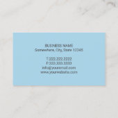 Zahnarzthandschuhe und Zahnarzthandschuhe Visitenkarte (Rückseite)