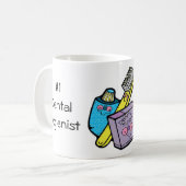 Zahnarzthelfer #1 kaffeetasse (Vorderseite Links)