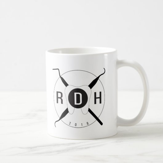 Zahnarzthelfer AVW-Tasse 2018 Kaffeetasse (Rechts)