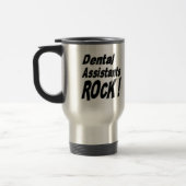 Zahnarzthelfer-Felsen! Tasse (Links)
