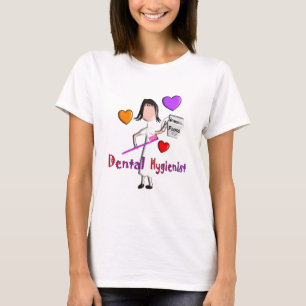 Zahnarzthelfer-Geschenk-entzückender Herz-Entwurf T-Shirt