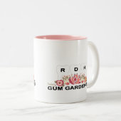 Zahnarzthelfer-hübsche Blumen-Themed Tasse (VorderseiteRechts)