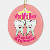 Zahnarzthelfer Keramik Ornament (Links)