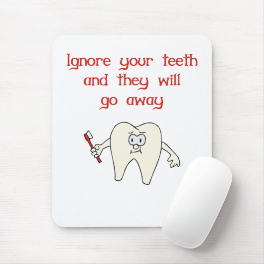 Zahnarzthelfer-Mausunterlage Mousepad (Mit Mouse)