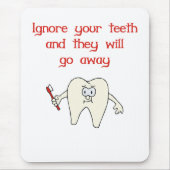 Zahnarzthelfer-Mausunterlage Mousepad (Vorne)