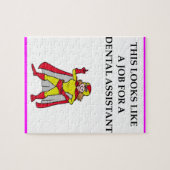 Zahnarzthelfer Puzzle (Horizontal)