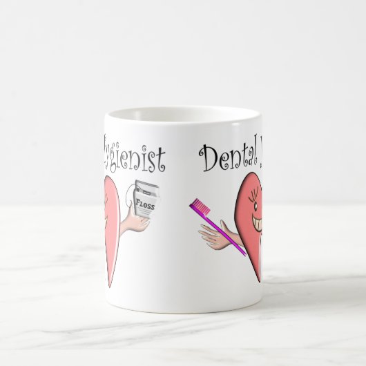 Zahnarzthelfer-T - Shirts u. Geschenke Kaffeetasse (Mittel)
