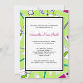 Zahnarzthelfer-/zahnmedizinische Einladung (Rückseite)