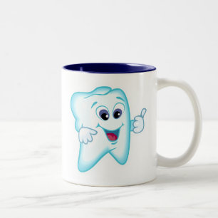 Zahnarzthelfer Zweifarbige Tasse