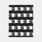 Zahnarzthygienie für Zahnärzte Fleecedecke (Vorderseite)