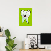 Zahnarzthygienie Poster (Heimbüro)