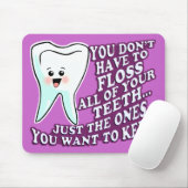 Zahnarzthygieniker oder Orthodontist Mousepad (Mit Mouse)
