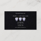 Zahnarzthygienischer Reiniger Visitenkarte (Rückseite)