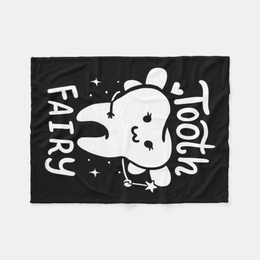 Zahnarzthygienist Fleecedecke (Vorderseite (Horizontal))