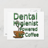 Zahnarzthygienist Postkarte (Vorne/Hinten)