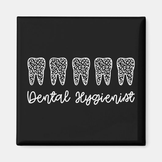Zahnarzthygienist | RDH Zahnarztspenden Magnet (Vorne)