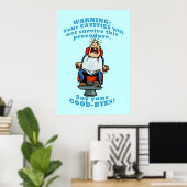 Zahnarzthyphenist Poster (Heimbüro)