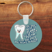 Zahnarzthyphenist Schlüsselanhänger (Vorderseite)