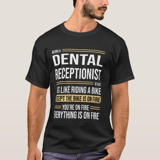 Zahnärztin Definition Funny Job T-Shirt (Vorderseite)