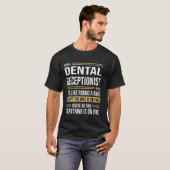 Zahnärztin Definition Funny Job T-Shirt (Vorne ganz)