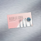 Zahnärztin Dental Dentist Business Card Magnetische Visitenkarte (Beispiel)