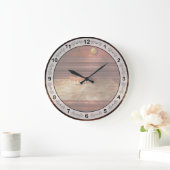 Zahnärztin - Falsche Zähne Große Wanduhr (Zuhause)
