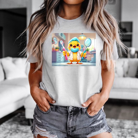 Zahnärztin Huhn T-Shirt