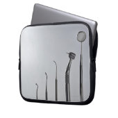 Zahnarztinstrumente Laptopschutzhülle (Vorderseite Links)