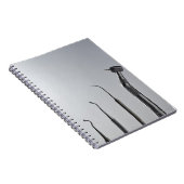 Zahnarztinstrumente Notizblock (Rechte Seite)