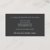 Zahnarztkarte Terminkarte (Rückseite)