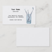 Zahnarztkarte Visitenkarte (Vorne/Hinten)