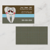 Zahnarztkarte Visitenkarte (Vorne/Hinten)