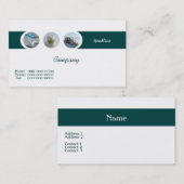 Zahnarztkarte Visitenkarte (Vorne/Hinten)