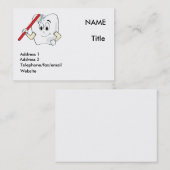 Zahnarztkarte Visitenkarte (Vorne/Hinten)