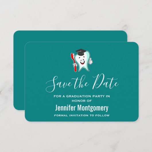 Zahnarztklassehotel Save The Date (Vorne/Hinten)
