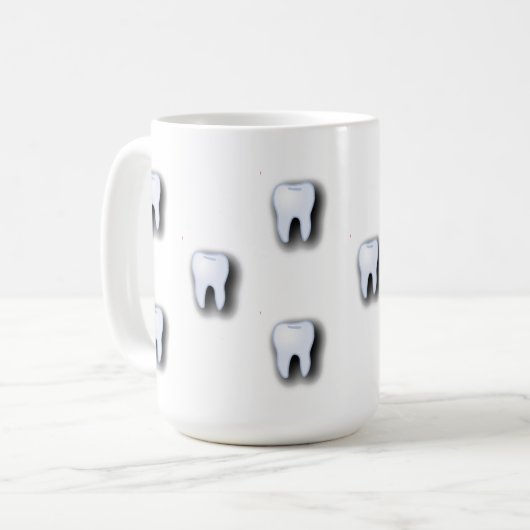 Zahnarztklassik-Tasse Kaffeetasse (Vorderseite Links)